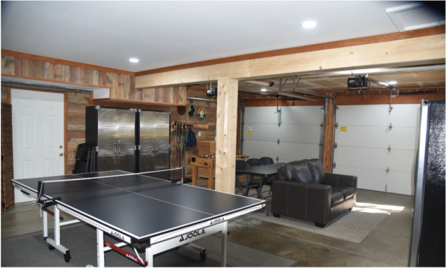 Garage Game Room